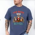 Book Lover Racoon Reading Bookish The Book Was Better Men's Comfort Colors T-Shirt Blue Jean Book Lover Racoon Reading Bookish The Book Was Better Men's Comfort Colors T-Shirt Blue Jean