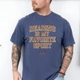 Book Lovers Reading For Teachers Students Librarians Men's Comfort Colors T-Shirt Blue Jean
