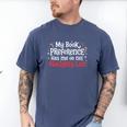 My Book Preference Naughty List Readers Christmas Joke Men's Comfort Colors T-Shirt Blue Jean My Book Preference Naughty List Readers Christmas Joke Men's Comfort Colors T-Shirt Blue Jean