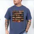 Book Book Shelves Library Men's Comfort Colors T-Shirt Blue Jean Book Book Shelves Library Men's Comfort Colors T-Shirt Blue Jean