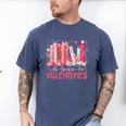 All Booked For Valentine Book Reading Women Girl Teacher Men's Comfort Colors T-Shirt Blue Jean