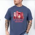 All Booked For Valentines Coquette Bow Book Lover Bookworm Men's Comfort Colors T-Shirt Blue Jean All Booked For Valentines Coquette Bow Book Lover Bookworm Men's Comfort Colors T-Shirt Blue Jean