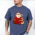 All Booked For Valentine’s Day Reading Teacher Men's Comfort Colors T-Shirt Blue Jean All Booked For Valentine’s Day Reading Teacher Men's Comfort Colors T-Shirt Blue Jean