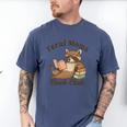 Bookish Feral Moms Book Club Raccoon Mother's Day Bookworm Men's Comfort Colors T-Shirt Blue Jean Bookish Feral Moms Book Club Raccoon Mother's Day Bookworm Men's Comfort Colors T-Shirt Blue Jean