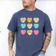 Bookish Romance Tropes Smut Reader Spicy Book Lover Men's Comfort Colors T-Shirt Blue Jean