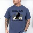 Books Cats Life Is Sweet Cat Book Lover Men Women Teen Men's Comfort Colors T-Shirt Blue Jean Books Cats Life Is Sweet Cat Book Lover Men Women Teen Men's Comfort Colors T-Shirt Blue Jean