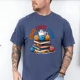 “Books Coffee & Yarn Enthusiast Cozy Reader Men's Comfort Colors T-Shirt Blue Jean “Books Coffee & Yarn Enthusiast Cozy Reader Men's Comfort Colors T-Shirt Blue Jean