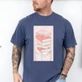 Books Flowers Art Flower Stack Pastel Feminine Men's Comfort Colors T-Shirt Blue Jean Books Flowers Art Flower Stack Pastel Feminine Men's Comfort Colors T-Shirt Blue Jean