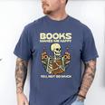 Books Make Me Happy Skeleton Read Reading Librarian Book Men's Comfort Colors T-Shirt Blue Jean Books Make Me Happy Skeleton Read Reading Librarian Book Men's Comfort Colors T-Shirt Blue Jean