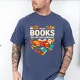 Books Are My Love Language Reading Lover Librarian Valentine Men's Comfort Colors T-Shirt Blue Jean Books Are My Love Language Reading Lover Librarian Valentine Men's Comfort Colors T-Shirt Blue Jean