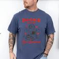Books Are My LoveLanguage Cupid Valentines Men's Comfort Colors T-Shirt Blue Jean