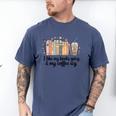 I Like My Books Spicy & My Coffee Icy Lover Bookworm Men's Comfort Colors T-Shirt Blue Jean I Like My Books Spicy & My Coffee Icy Lover Bookworm Men's Comfort Colors T-Shirt Blue Jean