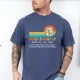 Booktrovert Definition Book Lover Men's Comfort Colors T-Shirt Blue Jean Booktrovert Definition Book Lover Men's Comfort Colors T-Shirt Blue Jean