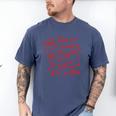 Buy Me Books And Tell Me I'm Pretty Men's Comfort Colors T-Shirt Blue Jean