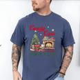 Candy Cane Book Club Holiday Party & Book Exchange Men's Comfort Colors T-Shirt Blue Jean Candy Cane Book Club Holiday Party & Book Exchange Men's Comfort Colors T-Shirt Blue Jean