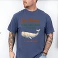 Captain Ahab’s Whale Watching Tours – Moby Book Parody Men's Comfort Colors T-Shirt Blue Jean Captain Ahab’s Whale Watching Tours – Moby Book Parody Men's Comfort Colors T-Shirt Blue Jean