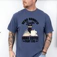 Cat I Read Banned Books Shirt Bookworm Avid Reader For Men Women Kids Men's Comfort Colors T-Shirt Blue Jean