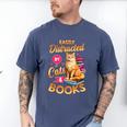 Cat Shirts For Women Book Lover Shirt Cats And Books Men's Comfort Colors T-Shirt Blue Jean Cat Shirts For Women Book Lover Shirt Cats And Books Men's Comfort Colors T-Shirt Blue Jean
