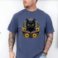 Cat For Women Book Lover Cute Cat And Book Men's Comfort Colors T-Shirt Blue Jean Cat For Women Book Lover Cute Cat And Book Men's Comfort Colors T-Shirt Blue Jean