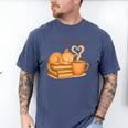 Cats Books And Coffee Heart Cozy Cat Lover Bookworm Readers Men's Comfort Colors T-Shirt Blue Jean Cats Books And Coffee Heart Cozy Cat Lover Bookworm Readers Men's Comfort Colors T-Shirt Blue Jean