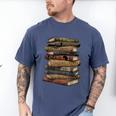 Celebrating History Month Floral Books Teacher Men's Comfort Colors T-Shirt Blue Jean Celebrating History Month Floral Books Teacher Men's Comfort Colors T-Shirt Blue Jean