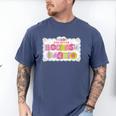Certified Bookish Baddie Cute Book Lover Men's Comfort Colors T-Shirt Blue Jean