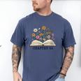 Chapter 60 60th Birthday Floral Open Book With Flowers Men's Comfort Colors T-Shirt Blue Jean Chapter 60 60th Birthday Floral Open Book With Flowers Men's Comfort Colors T-Shirt Blue Jean