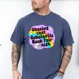 Chasing That Scholastic Book Fair High Book Lovers Men's Comfort Colors T-Shirt Blue Jean Chasing That Scholastic Book Fair High Book Lovers Men's Comfort Colors T-Shirt Blue Jean