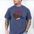 Christian Quote Holy Bible Crack This Book Not Drugs Men's Comfort Colors T-Shirt Blue Jean