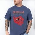Clifford The Big Red Dog Clifford And Emily Book Cover Men's Comfort Colors T-Shirt Blue Jean