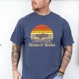 Coffee Beans & Books Retro Bookworm Librarian Men's Comfort Colors T-Shirt Blue Jean Coffee Beans & Books Retro Bookworm Librarian Men's Comfort Colors T-Shirt Blue Jean