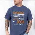 Cool Bookmobile Librarian Spreading Love One Book At A Time Men's Comfort Colors T-Shirt Blue Jean