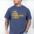 Cool Comic Books Art For Men Women Comic Book Lover Comics Men's Comfort Colors T-Shirt Blue Jean Cool Comic Books Art For Men Women Comic Book Lover Comics Men's Comfort Colors T-Shirt Blue Jean