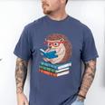 Cool Hedgehog Book Nerd Readers Men's Comfort Colors T-Shirt Blue Jean Cool Hedgehog Book Nerd Readers Men's Comfort Colors T-Shirt Blue Jean