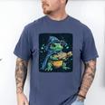 Cool Magical Book With Wizard Turtle For Adults And Kids Men's Comfort Colors T-Shirt Blue Jean