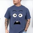 Creepy Carrots Halloween Book Character Costume Men's Comfort Colors T-Shirt Blue Jean