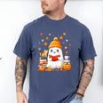 Cute Beanie Ghost Bookworm Cozy Book Reading Halloween Men's Comfort Colors T-Shirt Blue Jean Cute Beanie Ghost Bookworm Cozy Book Reading Halloween Men's Comfort Colors T-Shirt Blue Jean