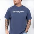 Cute Basic Book Girlie Men's Comfort Colors T-Shirt Blue Jean