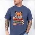 Cute Nerdy Fox Read Books Be Kind Stay Weird Book Club Premium Tri-Blend Men's Comfort Colors T-Shirt Blue Jean Cute Nerdy Fox Read Books Be Kind Stay Weird Book Club Premium Tri-Blend Men's Comfort Colors T-Shirt Blue Jean