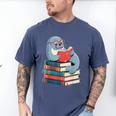 Cute Reading Seal On Books Book Lover Men's Comfort Colors T-Shirt Blue Jean Cute Reading Seal On Books Book Lover Men's Comfort Colors T-Shirt Blue Jean