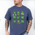 Cute Shamrock Reading St Patricks Day Teacher Book Lovers Men's Comfort Colors T-Shirt Blue Jean Cute Shamrock Reading St Patricks Day Teacher Book Lovers Men's Comfort Colors T-Shirt Blue Jean