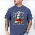 Dear Santa More Book Please Christmas Book Librarian Men's Comfort Colors T-Shirt Blue Jean Dear Santa More Book Please Christmas Book Librarian Men's Comfort Colors T-Shirt Blue Jean