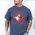 We Didn't Even Kiss Hockey Romance Book Men's Comfort Colors T-Shirt Blue Jean
