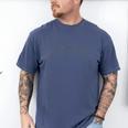 Disney Winnie The Pooh Eeyore Pooh & Piglet Carrying Books Men's Comfort Colors T-Shirt Blue Jean