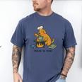 Dog Cooking The Books Men's Comfort Colors T-Shirt Blue Jean Dog Cooking The Books Men's Comfort Colors T-Shirt Blue Jean
