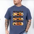 Educated Afro Women Girl Reading Book Future HBCU Grad Men's Comfort Colors T-Shirt Blue Jean