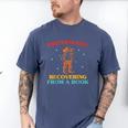 Emotionally Recovering From A Book Frog Men's Comfort Colors T-Shirt Blue Jean Emotionally Recovering From A Book Frog Men's Comfort Colors T-Shirt Blue Jean