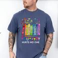 Equality Hurts No One Book Flower Rainbow Pride Month LGBTQ Men's Comfort Colors T-Shirt Blue Jean Equality Hurts No One Book Flower Rainbow Pride Month LGBTQ Men's Comfort Colors T-Shirt Blue Jean