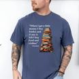 Erasmus When I Have Money I Buy Books Men's Comfort Colors T-Shirt Blue Jean