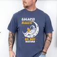 Escaped Reality Do Not Disturb Book Lover Men's Comfort Colors T-Shirt Blue Jean